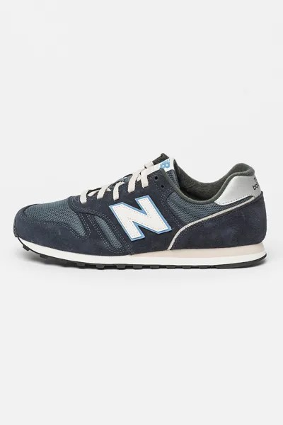 Замшевые спортивные туфли 373 Mesh New Balance, белый