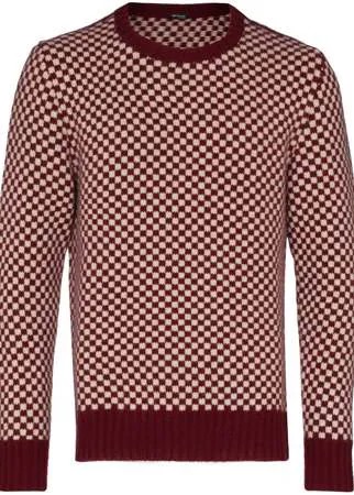 Kiton кашемировый джемпер в клетку