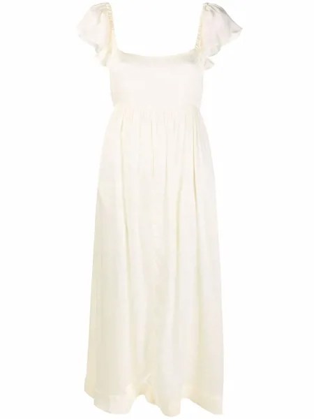 ByTiMo satin bow maxi dress