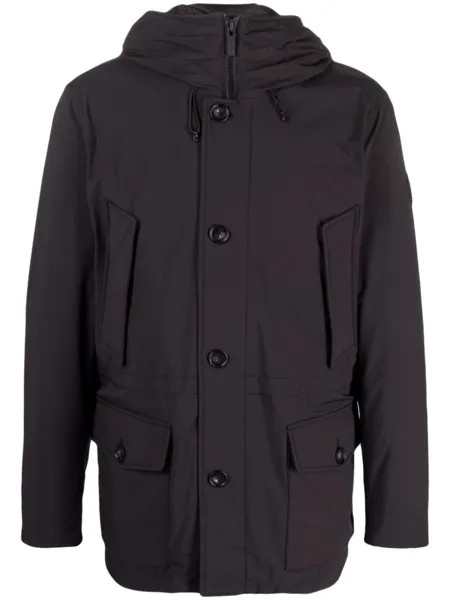 Woolrich парка Arctic с капюшоном, черный