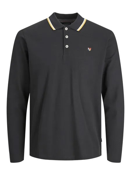 Лонгслив JACK & JONES, черный