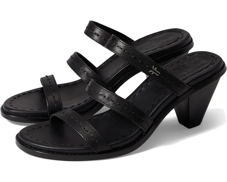 Туфли Frye Estelle Strappy Slide, черный