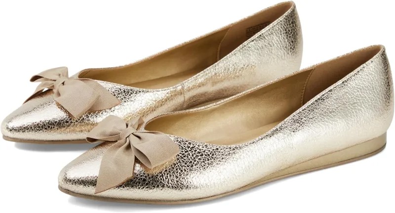 Балетки Lily Bow Kenneth Cole Reaction, цвет Gold Metallic