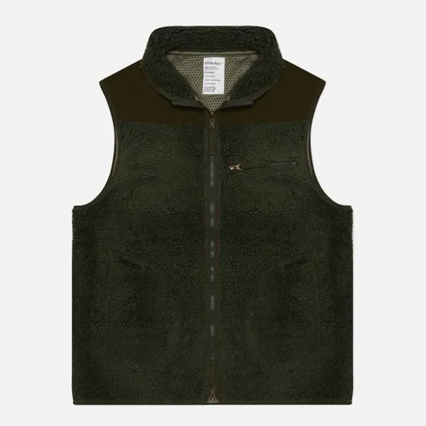 Мужской жилет Stan Ray Fleece Layer оливковый, Размер M