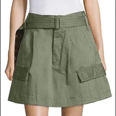 Женская зеленая юбка-карго в стиле милитари Marc Jacobs, 4 года
