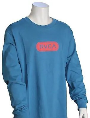 Футболка RVCA Boys RVCA Dose LS — французский синий — новинка