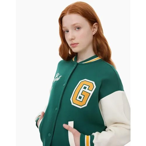 Куртка Gloria Jeans, размер 12-14л/158-164, зеленый