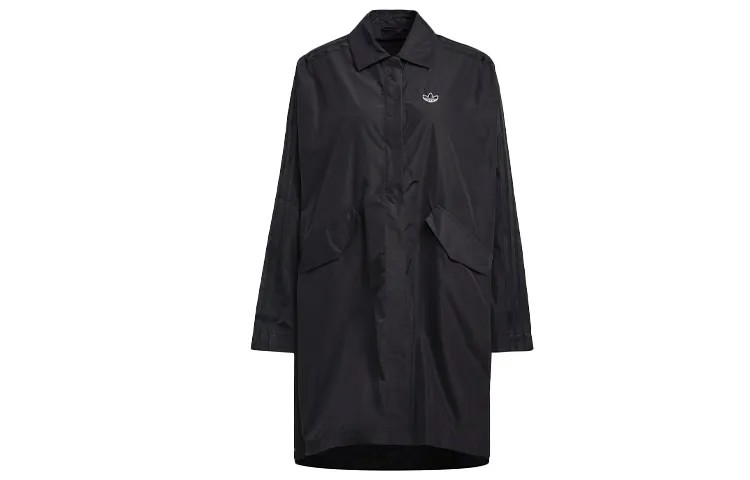 Женский тренч Adidas Originals, цвет Black