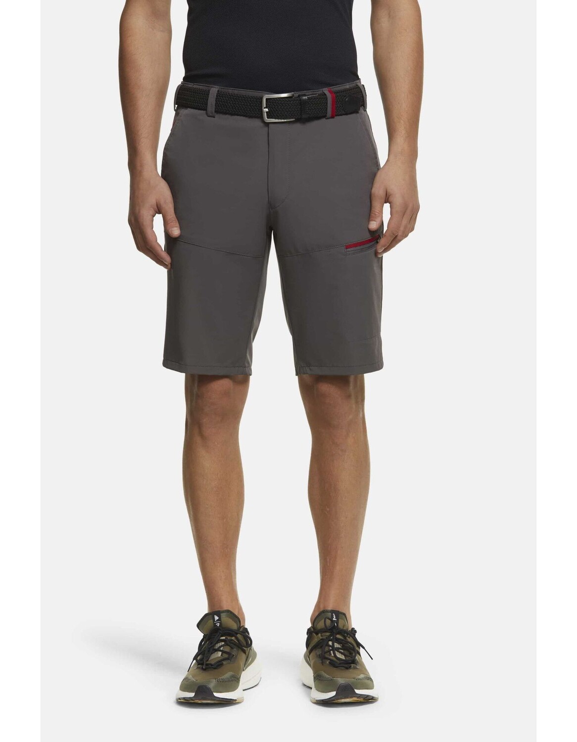 Тканевые шорты Meyer Hose B-Arran, антрацит