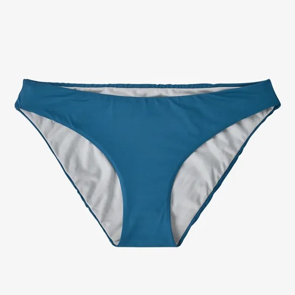 Женские плавки бикини с наногрипом Patagonia, цвет Wavy Blue