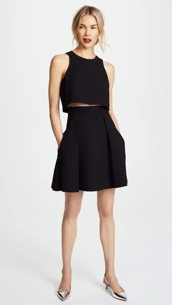 Платье мини Black Halo Sanibel 2, черный