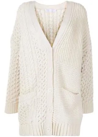 Proenza Schouler White Label кардиган-пальто крупной вязки