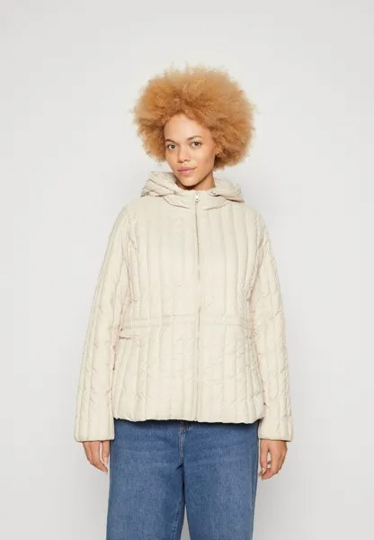 Пуховик Feminine Jacket Tommy Hilfiger, бежевый