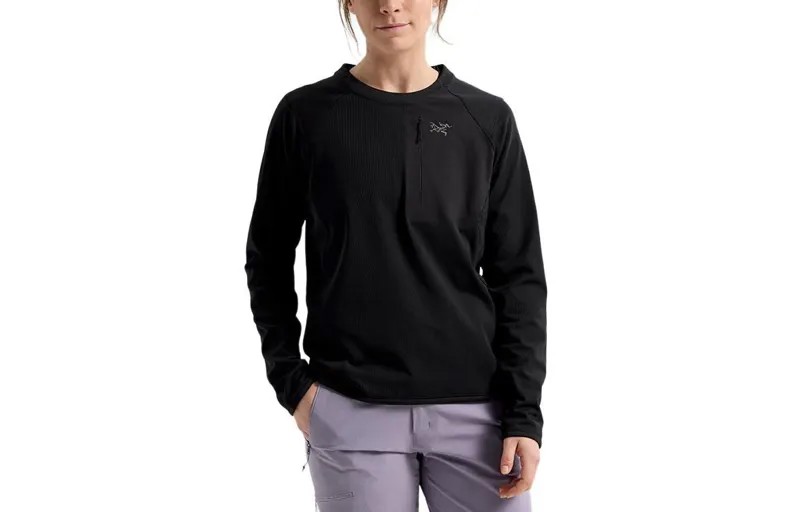 Толстовка женская Arcteryx Delta Hybrid, светло-фиолетовый
