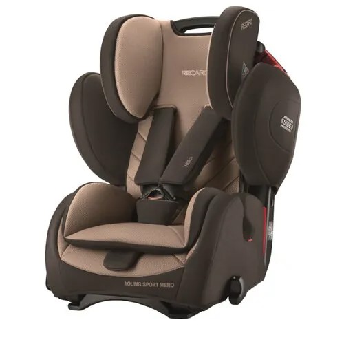 Автокресло группа 1/2/3 (9-36 кг) Recaro Young Sport Hero, Dakar Sand