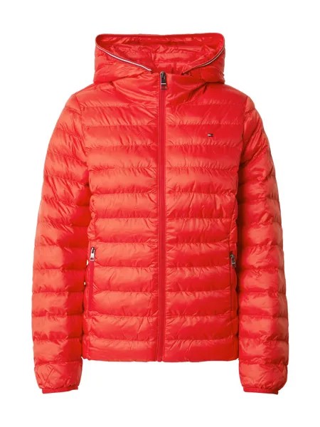 Межсезонная куртка Tommy Hilfiger, оранжево-красный