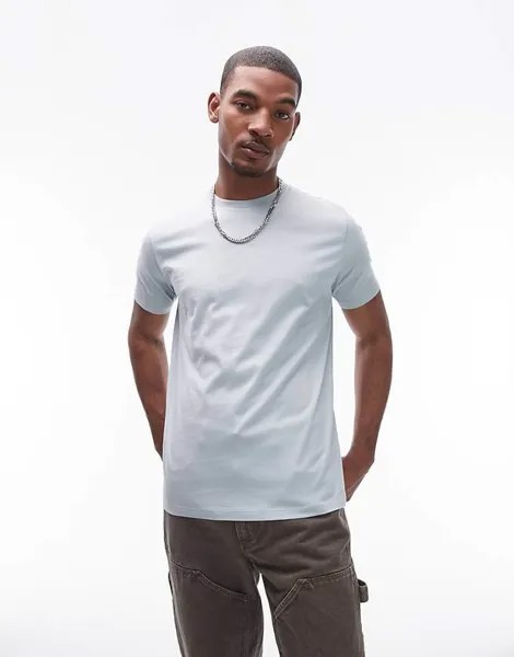 Футболка Topman Classic, голубой