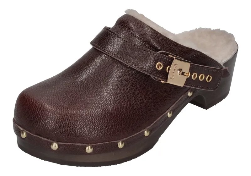 Сабо Scholl Clogs PESCURA ROBIN, коричневый