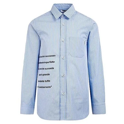 Рубашка MSGM размер 164, голубой