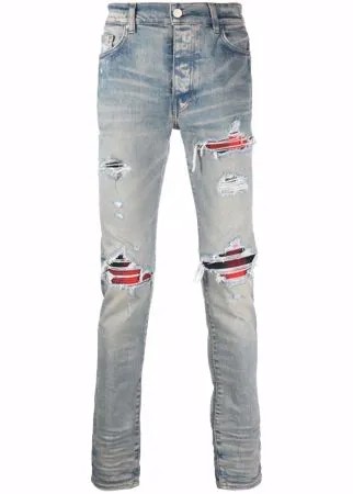 AMIRI джинсы с прорезями