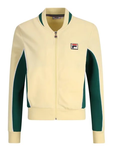 Худи на молнии Fila SETTANTA, желтый