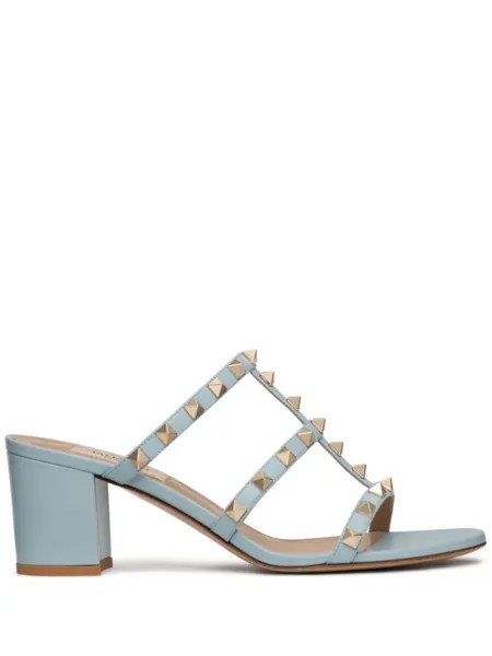 Valentino Garavani сандалии Rockstud, синий
