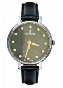 Швейцарские наручные  женские часы Grovana 4441.1534. Коллекция DressLine