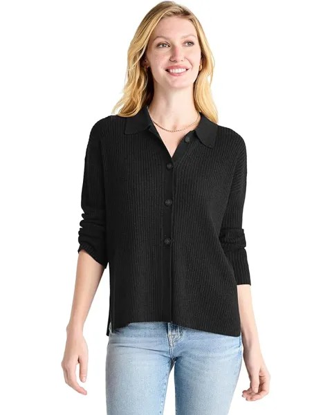 Поло Splendid Georgie Button-Down, черный