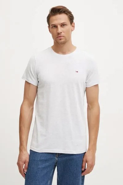 Хлопковые футболки, 2 пары Tommy Jeans, серый