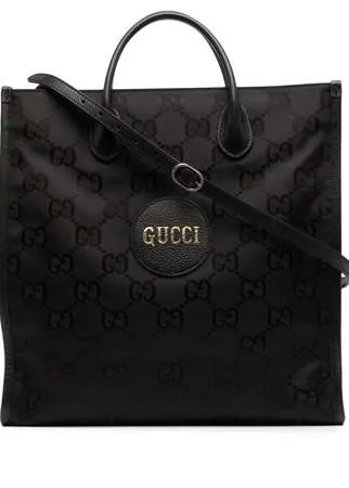 Gucci Pre-Owned сумка-тоут с нашивкой-логотипом