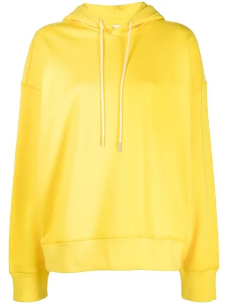 Jil Sander худи с вышитым логотипом