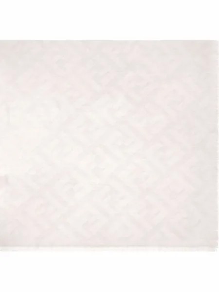 Fendi шаль с жаккардовым логотипом FF