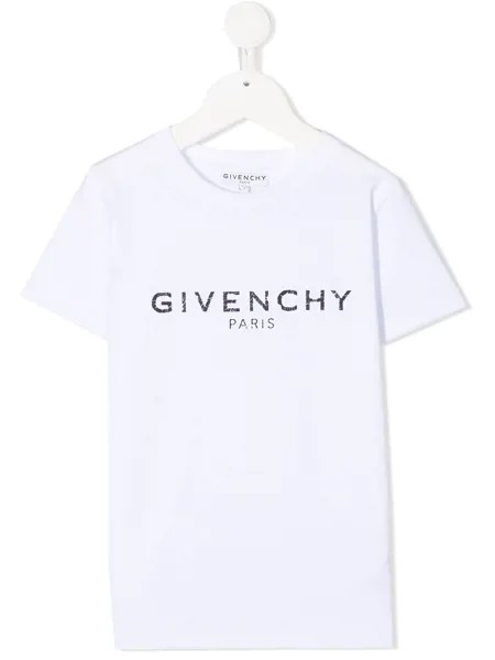 Givenchy Kids футболка с логотипом