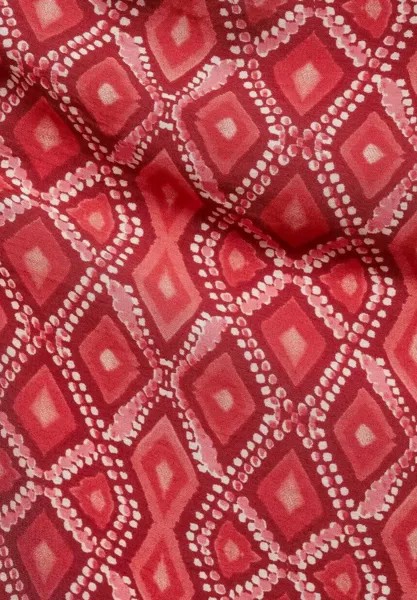Платье макси DIAMANTE Mango Kids, красный
