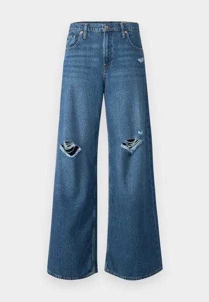 Джинсы свободного кроя BAGGY FIT TALIA GAP, синий