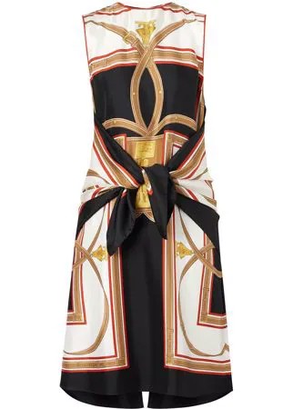 Burberry платье с архивным принтом