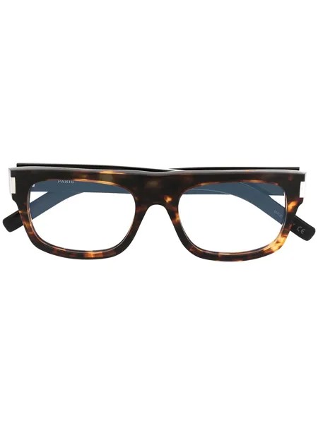 Saint Laurent Eyewear очки в квадратной оправе