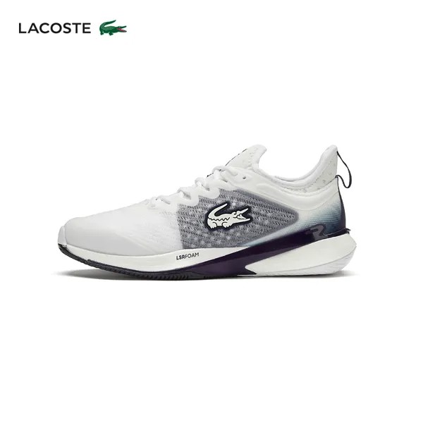 Кроссовки мужские Lacoste теннисные туфли, темно - синий / светло - голубой