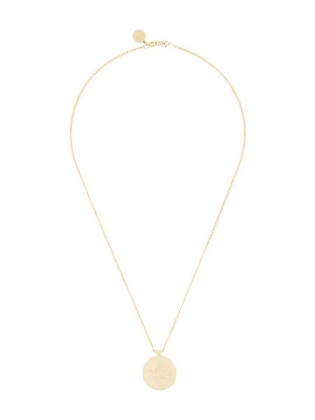 Karen Walker Runaway Mickey Disc necklace