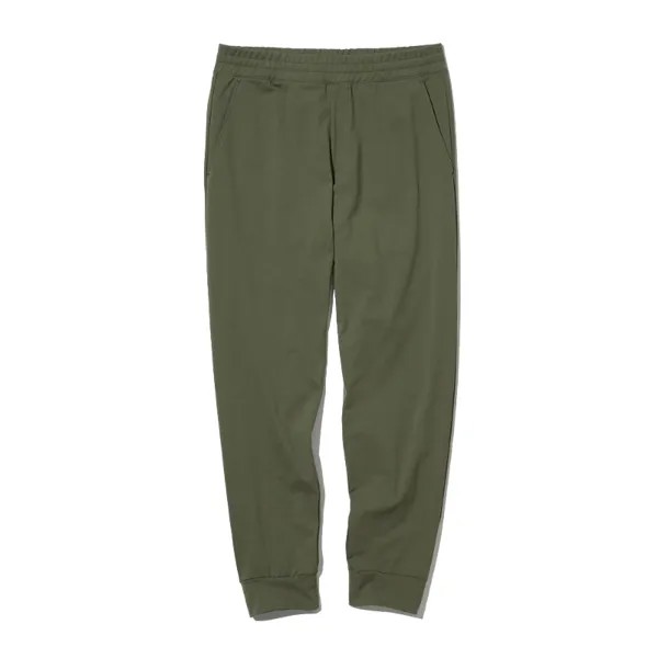 Брюки спортивные Uniqlo Ultra Stretch Dry-ex Joggers (long), оливковый