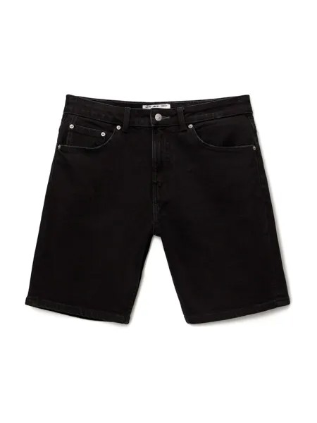 Повседневные джинсы Pull&Bear, черный деним