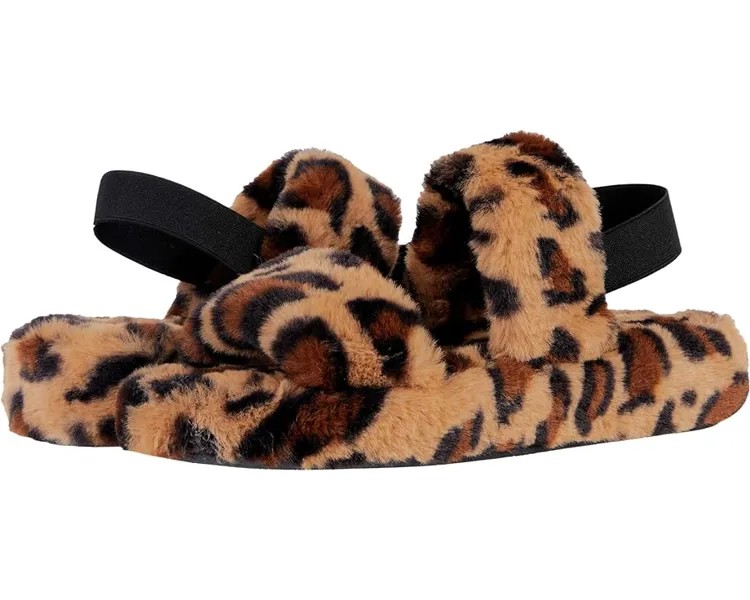 Домашняя обувь Steve Madden Biddy Slipper, леопардовый