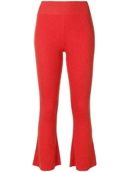 Cashmere In Love ребристые брюки 'Tilly', желтый