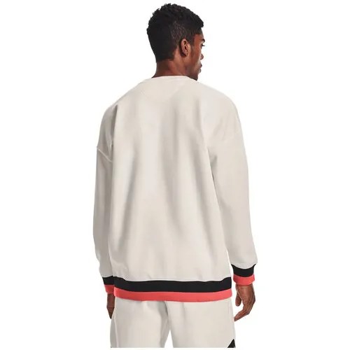 Джемпер Under Armour Rival Fleece AMP Crew Белый XS 1361455-112