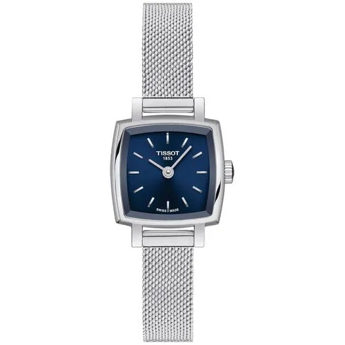 Наручные часы TISSOT T-Lady T058.109.11.041.00, синий, серебряный