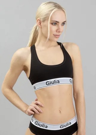 Бюстгальтер женский Giulia COTTON BRA 01 черный L