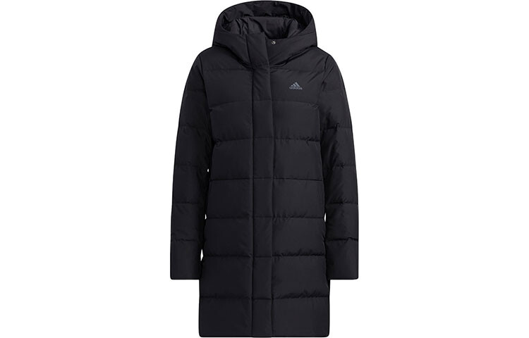 Пуховик женский черный Adidas