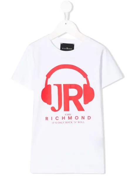 John Richmond Junior футболка с логотипом