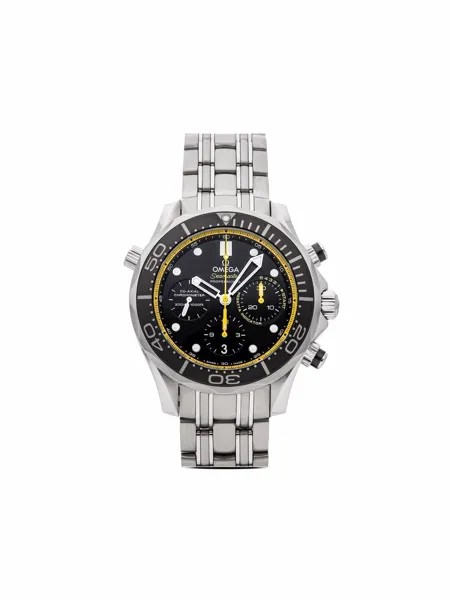 OMEGA наручные часы Seamaster Diver Regatta Chronograph pre-owned 44 мм 2018-го года