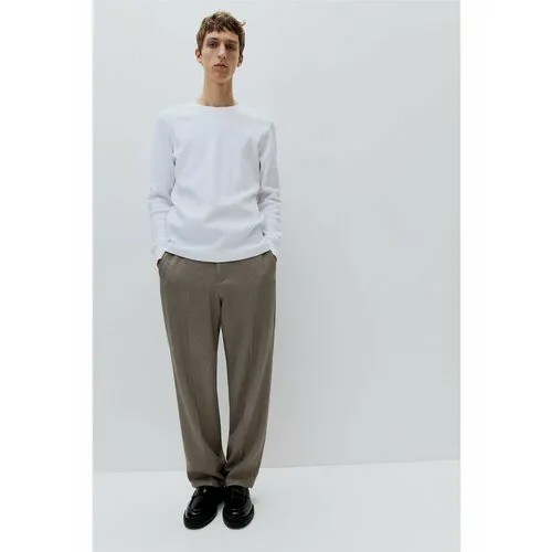 Лонгслив H&M, размер XL, белый